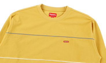 Multicolor Piping Pique Crewneck 