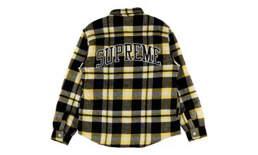 Quilted Arc Logo Flannel Shirt 