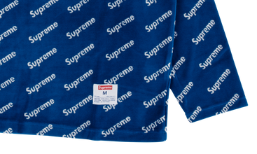 Velour Diagonal Logo L/S Top 