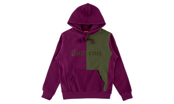 Split Old English Hooded Sweatshirt "FW 17"