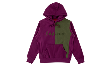 Split Old English Hooded Sweatshirt 