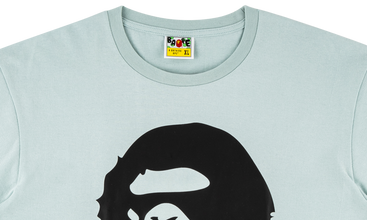 Bicolor Big Ape Head Tee