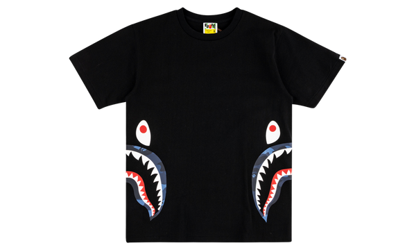 Color Camo Side Shark Tee