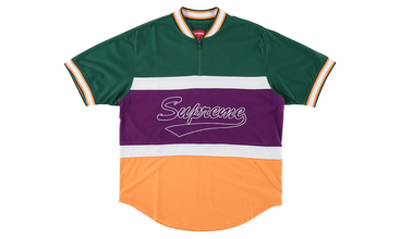 Half Zip S/S Baseball Top 