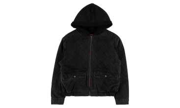 Quilted Denim Pilot Jacket 