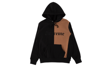 Split Old English Hooded Sweatshirt 