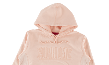 Embroidered Outline Hooded Sweatshirt 
