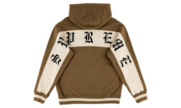 Old English Stripe Zip Up Hoodie 