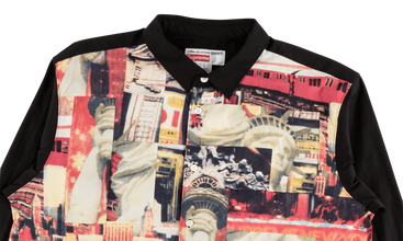 CDG Graphic Button Up Shirt 