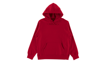 Embossed Logo Hooded Sweatshirt 