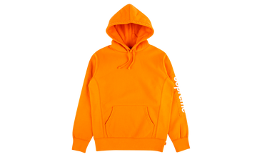 Sleeve Patch Hooded Sweatshirt 