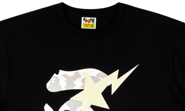 City Camo Ape Face On Bapesta Tee