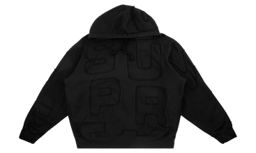 Cutout Letter Hoodie 