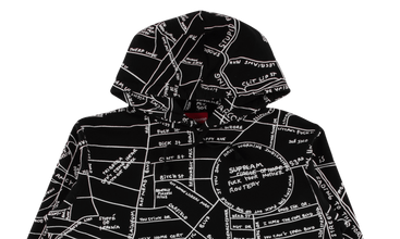 Gonz Embroidered Map Hoodie 