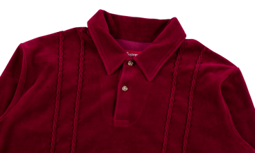 Velour L/S Polo