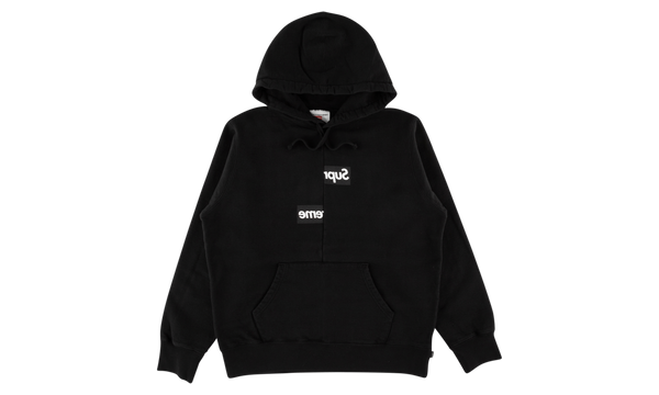 CDG Split Box Logo Hooded Sweatshirt "FW 18"