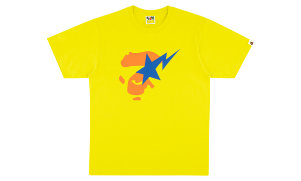 Colors Ape Face On Bapesta Tee