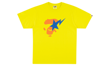 Colors Ape Face On Bapesta Tee
