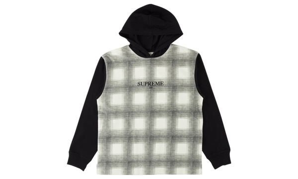 Shadow Plaid Hooded L/S Top "FW 17"