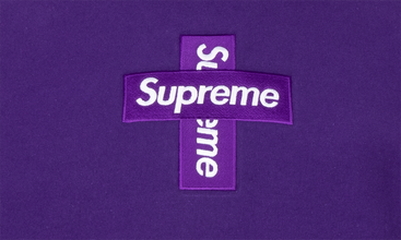 Cross Box Logo Hoodie 