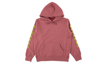 Gradient Sleeve Hooded Sweatshirt 