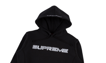 Sequin Logo Hooded Sweatshirt 