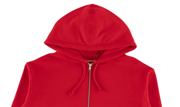 Old English Stripe Zip Up Hoodie 