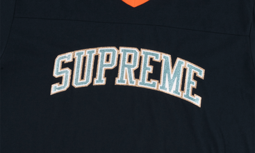 Glitter Arc Football Top 
