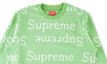 Jacquard Logo Crewneck 