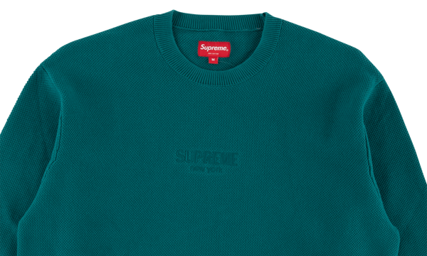 Pique Crewneck "FW 18"