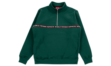 World Famous Half Zip Sweat