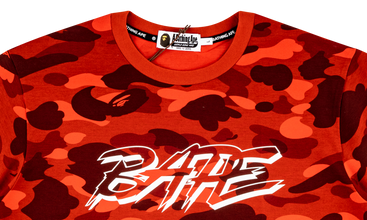 Color Camo Bape Tee