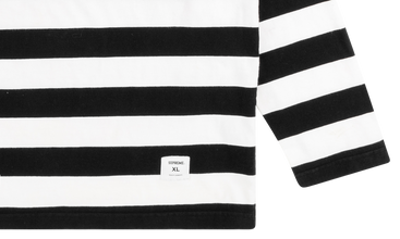 Hooded Striped LS Top 