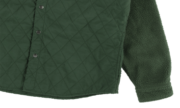Hooded Fleece Nylon Shirt 