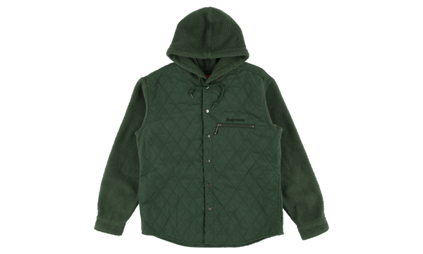 Hooded Fleece Nylon Shirt "FW 17"