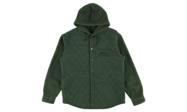 Hooded Fleece Nylon Shirt 