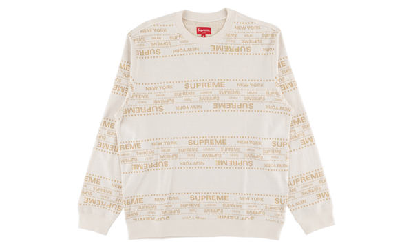 Metallic Jacquard Crewneck "SS 19"