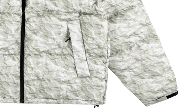 TNF Paper Print Nuptse Jacket 