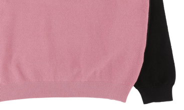 Split Pique Crewneck 