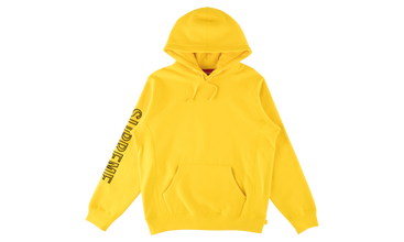 Sleeve Embroidery Hooded Sweatshirt 