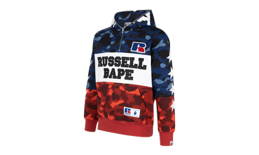 Color Camo Ape Half Zip Pullov 