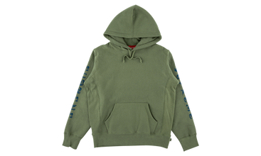 Gradient Sleeve Hooded Sweatshirt 