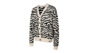 Animal Jacquard Cardigan 