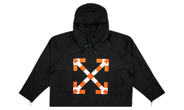 Arrows Logo Black Anorak "Virgil Abloh"