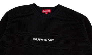 Chest Stripe Raglan Sweater 