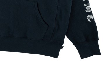 Gradient Sleeve Hooded Sweatshirt 