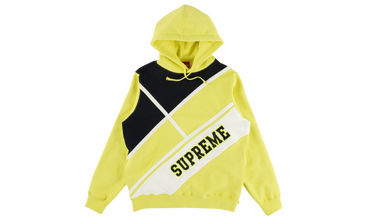 Diagonal Hooded Sweatshirt 