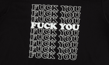 Hysteric Glamour F*ck You Shirt 