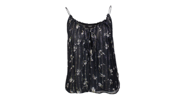 Floral Print Chiffon Tank Top 