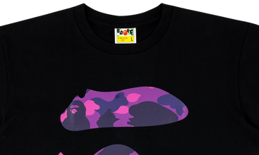 Color Camo Ape Face Tee